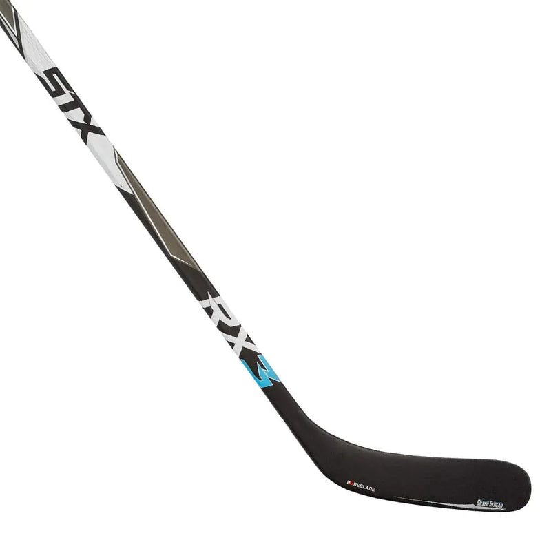 STX unisex adult STX Ice Hockey Surgeon RX3 Hockey Stick Senior Left 75 X88 Black/Blue Senior US