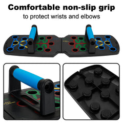 28 in 1 Push Up Rack Board System Fitness Workout Train Home Gym Exercise Stands